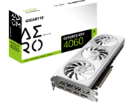 Видео карти GIGABYTE GeForce RTX 4060 AERO OC 8GB