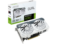 Видео карти ASUS Dual GeForce RTX 4060 White OC 8GB