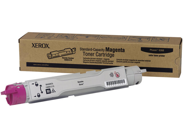 Консумативи Оригинален Xerox Phaser 6360 Magenta Standard Capacity Toner Cartridge
