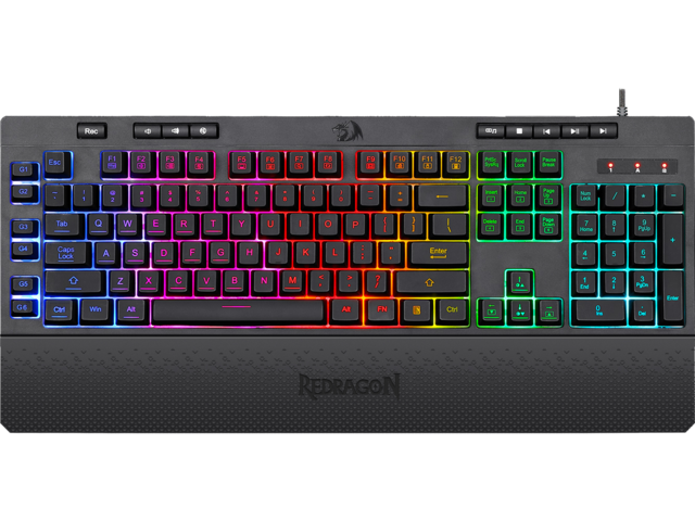 Клавиатури Redragon Shiva K512RGB-BK