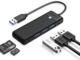 USB Хъб Orico USB 3.0 PAPW3AT-U3-015, черен