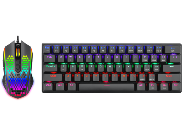 Клавиатури Redragon T-Dagger Main Force T-TGS008 Rainbow