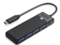 USB Хъб Orico Type-C PAPW4A-C3-015, черен