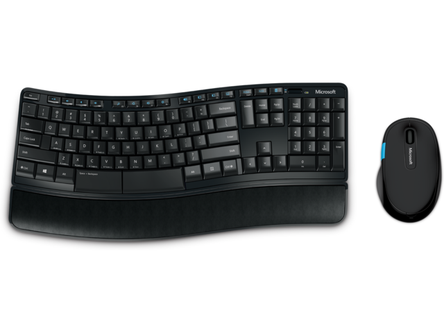 Клавиатури Microsoft Sculpt Comfort Desktop