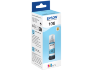 Консумативи Epson 108 EcoTank Light Cyan