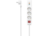 Разклонители Hama разклонител 3 гнезда, USB-C/USB-A 18 W