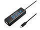 USB Хъб Orico Type-C PW3UR-C3-015-BK