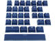 Капачки за клавиатури Ducky Navy 31-Keycap Set Rubber Backlit Double-Shot US Layout