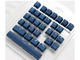 Капачки за клавиатури Ducky Navy 31-Keycap Set Rubber Backlit Double-Shot US Layout