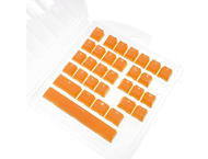 Капачки за клавиатури Ducky Yellow 31-Keycap Set Rubber Backlit Double-Shot US Layout 