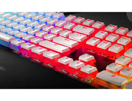 Капачки за клавиатури Steelseries PrismCaps PBT Doubleshot 105-Keycap White UK-Layout