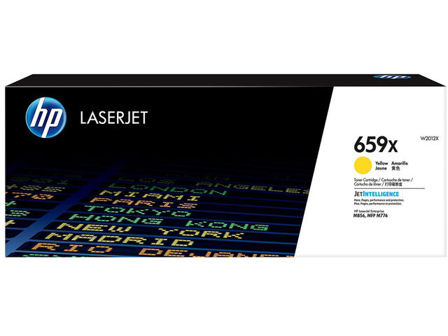 Консумативи HP 659X High Yield Yellow Original LaserJet Toner Cartridge
