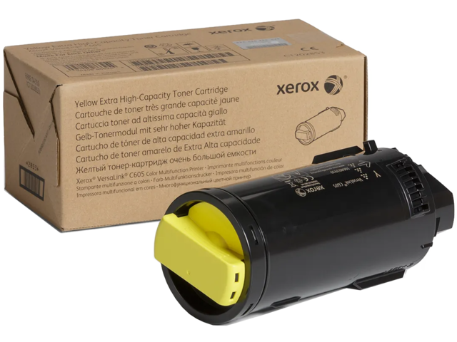 Консумативи Оригинален Xerox VersaLink C605 Yellow Extra High Capacity