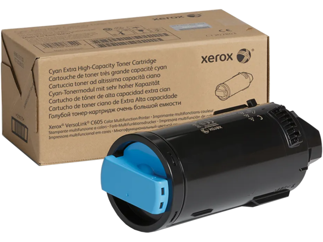 Консумативи Оригинален Xerox VersaLink C605 Cyan Extra High Capacity