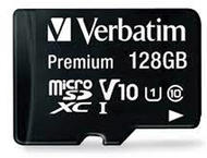 Карти памет Verbatim Micro SDXC 128GB Premium Class 10 UHS-1