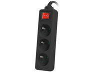 Разклонители Lanberg power strip 3 м, 3 гнезда