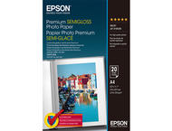 Хартия Epson Premium Semi-Glossy Photo Paper A4
