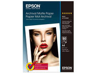 Хартия Epson Archival Matte Paper A4