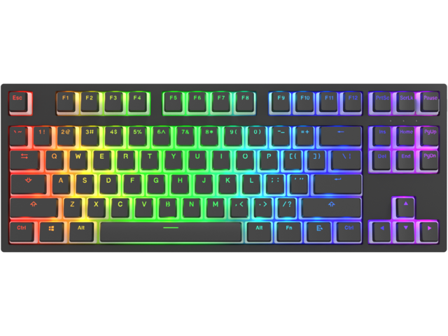 Клавиатури Dark Project KD87A Black TKL - Gateron Optical Red 2.0 Switch