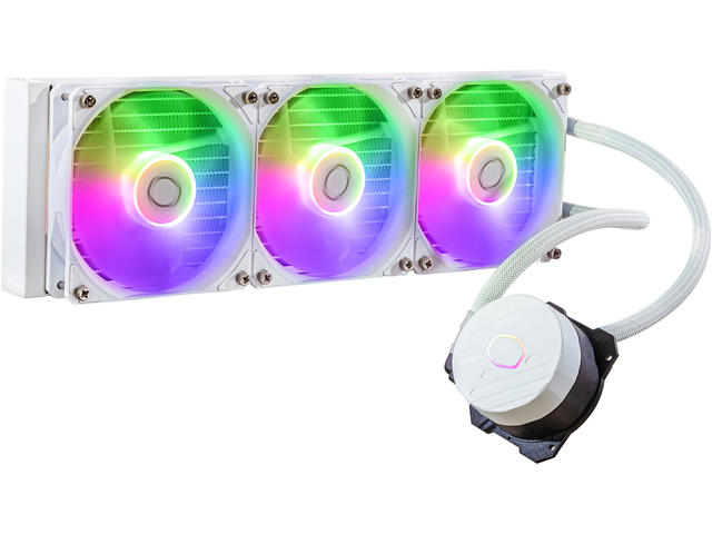 Охладители Cooler Master MasterLiquid 360L Core ARGB White Edition