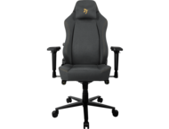 Геймърски столове Arozzi Primo Woven Fabric - Black - Gold logo