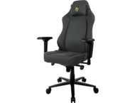 Геймърски столове Arozzi Primo Woven Fabric - Black - Gold logo