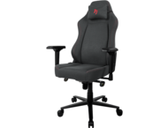 Геймърски столове Arozzi Primo Woven Fabric - Black - Red logo