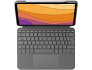 Клавиатури Logitech Combo Touch за iPad Air (4-то и 5-то поколение) - Oxford Grey UK 