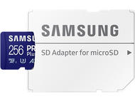 Карти памет 256GB Samsung microSD Card PRO Plus with Adapter