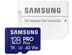 Карти памет 128GB Samsung microSD Card PRO Plus with Adapter