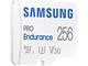 Карти памет Samsung 256GB microSD PRO Endurance with Adapter, Class10