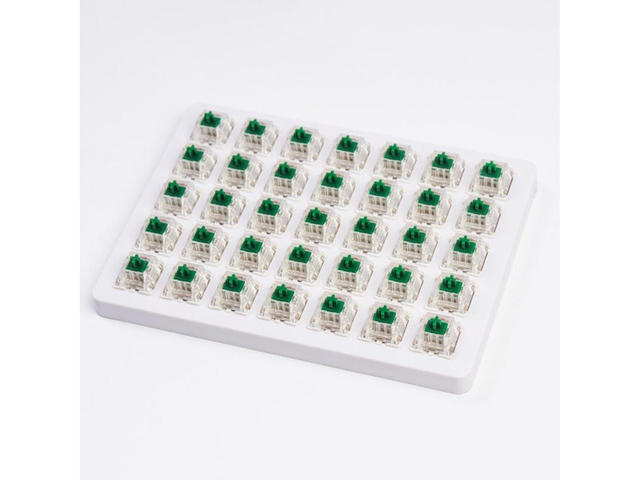 Суичове за клавиатури Keychron Gateron Green Switch Set 35 броя