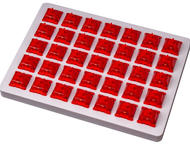 Суичове за клавиатури Keychron Gateron Phantom Red Switch Set 35 броя