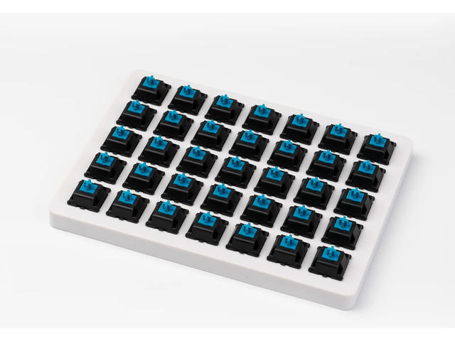 Суичове за клавиатури Keychron Cherry MX Blue Switch Set 35 броя