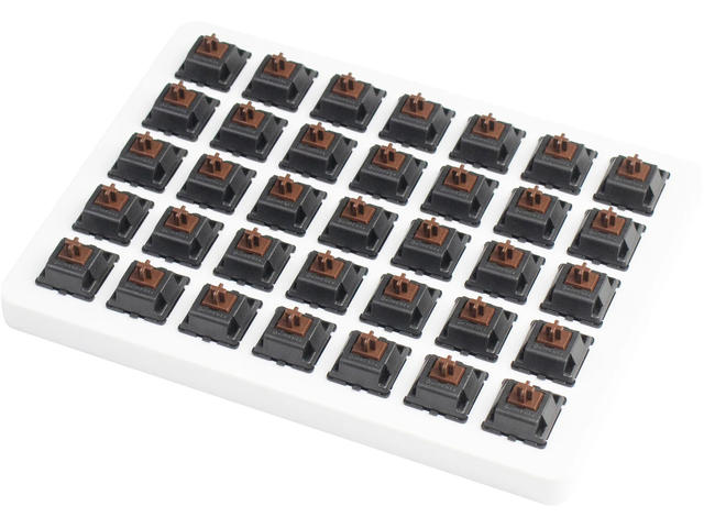 Суичове за клавиатури Keychron Cherry MX Brown Switch Set 35 броя