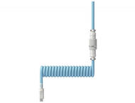Кабели за клавиатури HyperX Coiled Cable USB-C Light Blue-White