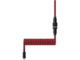 Кабели за клавиатури HyperX Coiled Cable USB-C Red-Black