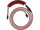 Кабели за клавиатури HyperX Coiled Cable USB-C Red-Black