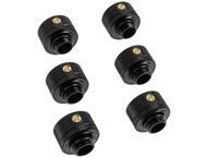 Фитинги Raijintek Pelias D161806 16mm 6 pack black