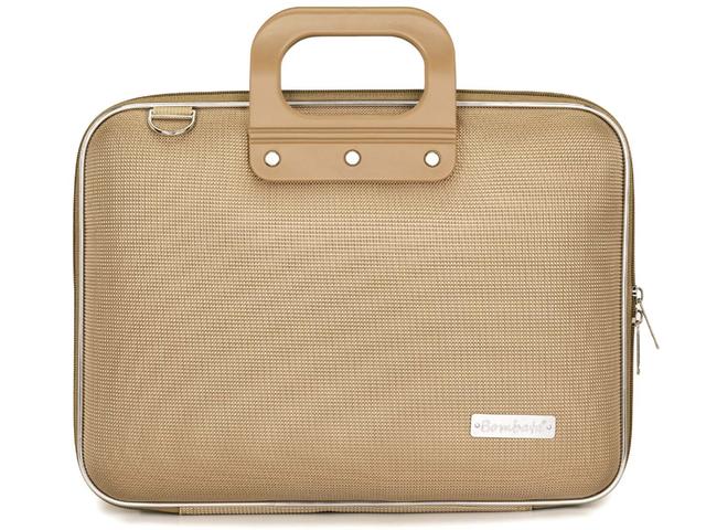 Чанти за Лаптопи Bombata Mediobombata Nylon 13 - 14 inch - taupe