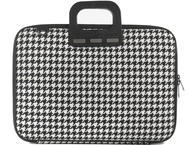Чанти за Лаптопи Bombata Pied de Poule 15.6" - 16" Black