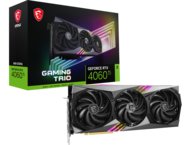 Видео карти MSI GeForce RTX 4060 Ti GAMING TRIO 8G