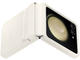 Калъфи Samsung Galaxy Z Flip5 калъф от екокожа, Cream