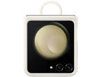 Калъфи Samsung Galaxy Z Flip5 силиконов калъф с ринг, Cream