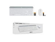 Клавиатури Logitech MK470, OFFWHITE, Нарушена опаковка