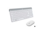 Клавиатури Logitech MK470, OFFWHITE, Нарушена опаковка