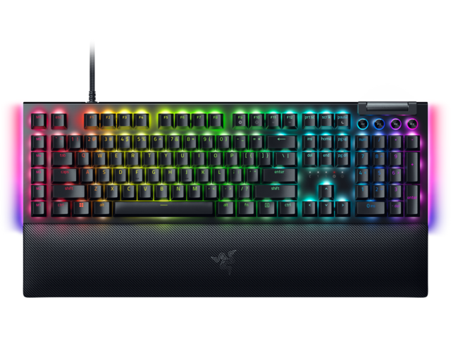 Клавиатури Razer BlackWidow V4, US Layout, Green Switch