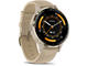 Смарт часовници Garmin Venu 3S Soft Gold безел с French Grey корпус и кожена каишка