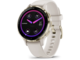 Смарт часовници Garmin Venu 3S Soft Gold безел с Ivory корпус и силиконова каишка