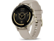 Смарт часовници Garmin Venu 3S Soft Gold безел с French Grey корпус и силиконова каишка 